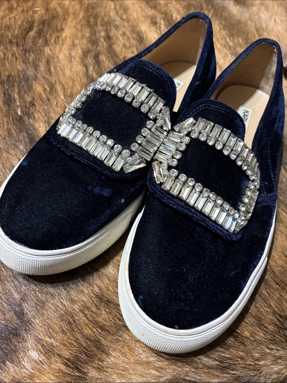 Karl lagerfeld crystal shoes in size 8M - Picture 6 of 6